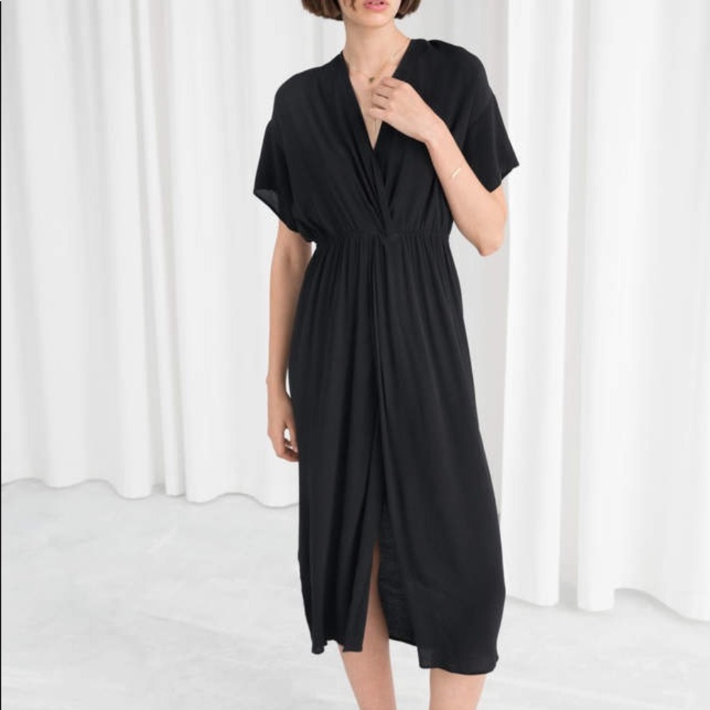 Twist Knot Midi Dress